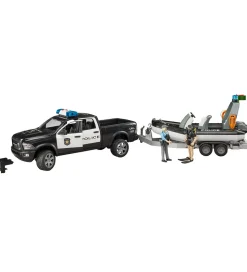 Bruder Poltibil - RAM 2500 m. Trailer, Båd, Lys/Lyd... - 02507