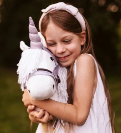 by ASTRUP Enhjørninghorn og Grime Til Kæphest - Lilla m. Glimmer