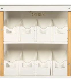 by ASTRUP Hestebokse Til Væg - Træ