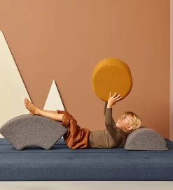 by KlipKlap Tumlemøbel - Circle - 33x22 cm - Blue Grey