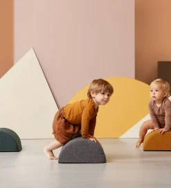 by KlipKlap Tumlemøbel - Half Circle - 36x33x17 cm - Ocean Blue