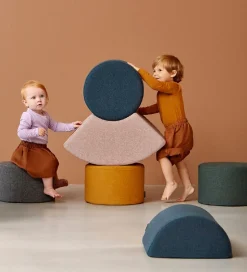 by KlipKlap Tumlemøbel - Half Circle - 36x33x17 cm - Ocean Blue