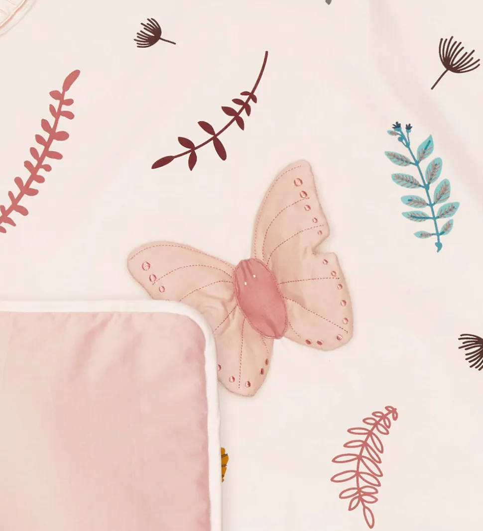 Cam Cam Aktivitetstæppe - 80x80 cm - Pressed Leaves Rose