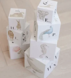 Cam Cam Stableklodser - 10 stk. - Alphabet Animals