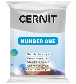 Cernit Polymer Ler - Number One - Grå