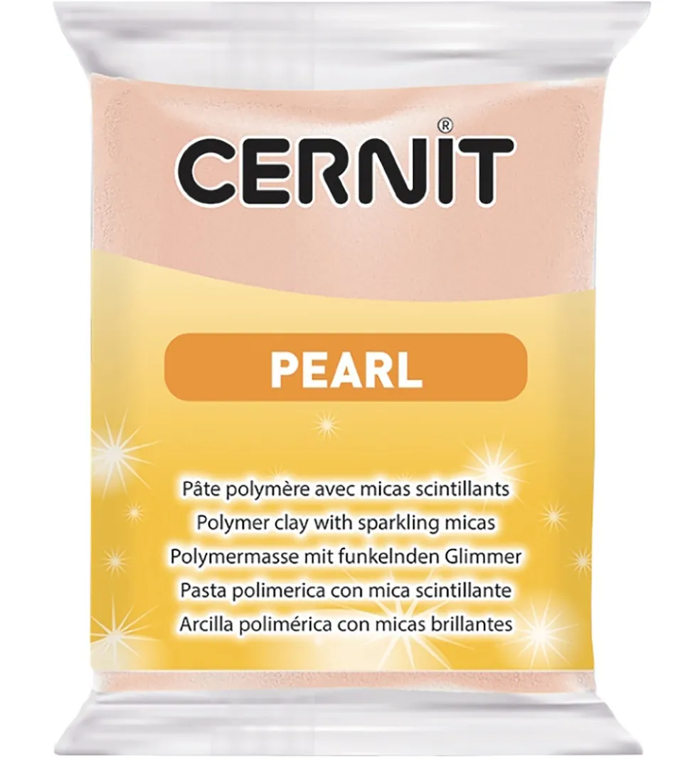 Cernit Polymer Ler - Pearl - Rosa