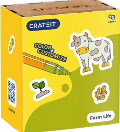 Crateit Kreasæt - Bondegården - Træ - Dyrevenner