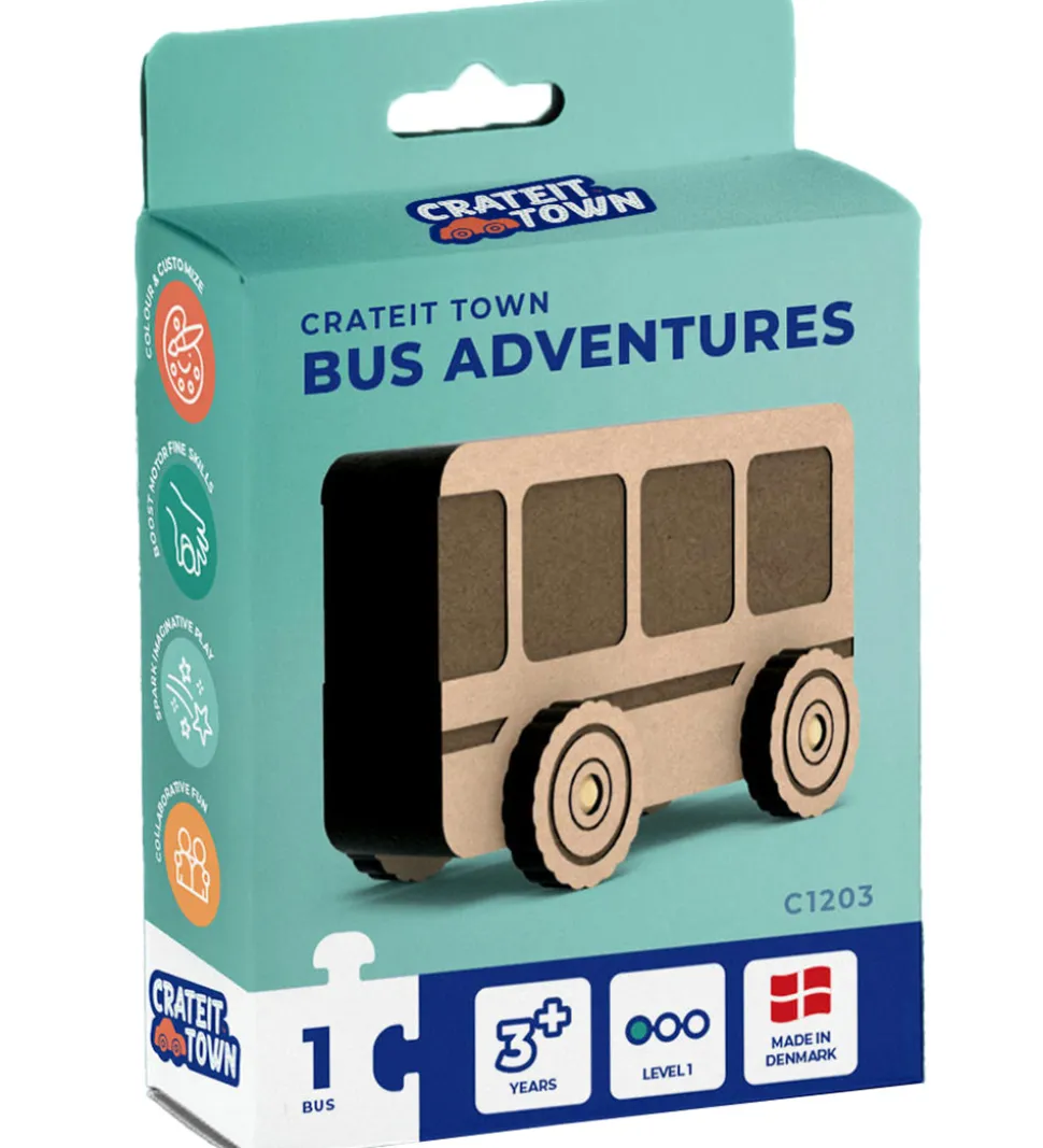 Crateit Kreasæt - Crateit Town - Træ - Bus Adventures
