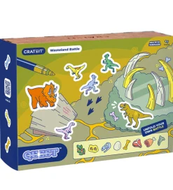 Crateit Kreasæt - Dinosaur - Træ - Kampen i Ødemarken - 48 Dele