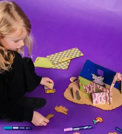 Crateit Kreasæt - Træ - Enhjørning - Magisk Skov