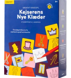 Crateit Vendespil - Træ - Kejserens Nye Klæder - 40 Brikker - Ly