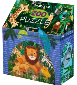 Crocodile Creek Puslespil - 24 Brikker - Zoo