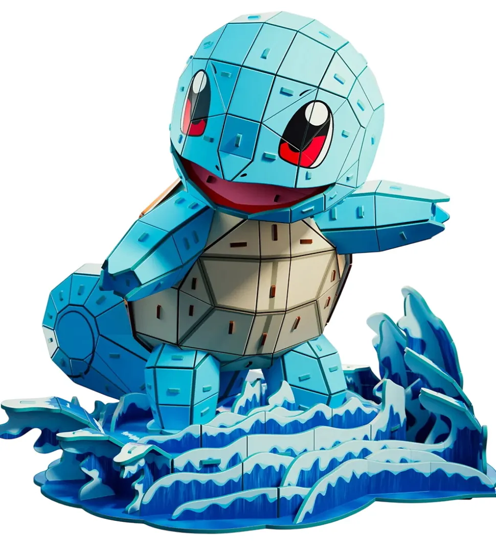 4D Puzzles 3D Puslespil - Pokémon 25,6 cm - Squirtle