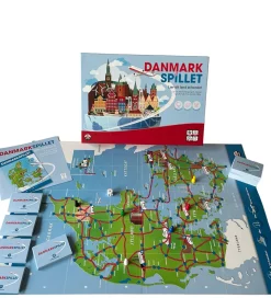 Danspil Brætspil - Danmarksspillet - Ny Udgave