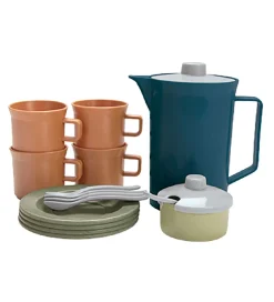 Dantoy BIO Plastic Kaffestel - 17 Dele