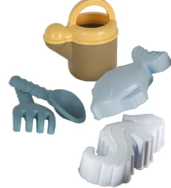 Dantoy BIO Plastic Sandsæt - 4 Dele - Grøn/Blå