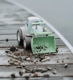 Dantoy BIO Plastic Traktor m. Grab - Blå/Grøn