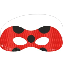 Decorata Party Masker - 6-pak - Miraculous Ladybug