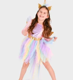 Den Goda Fen Udklædning - Dress Unicorn m. Diadem