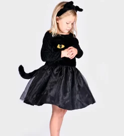 Den Goda Fen Udklædning - Sort Kattekjole - Sort