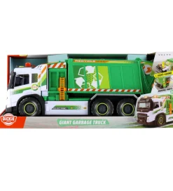 Dickie Toys Arbejdsmaskine - Stor Skraldebil - Lys/Lyd