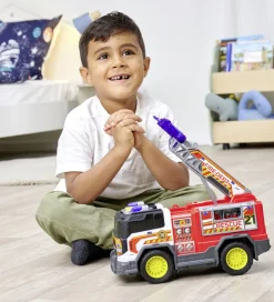 Dickie Toys Bil - Fire Rescue Unit - Lys/Lyd