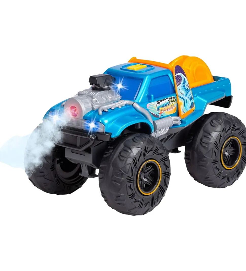 Dickie Toys Bil - Wave Runner - Lys/Lyd