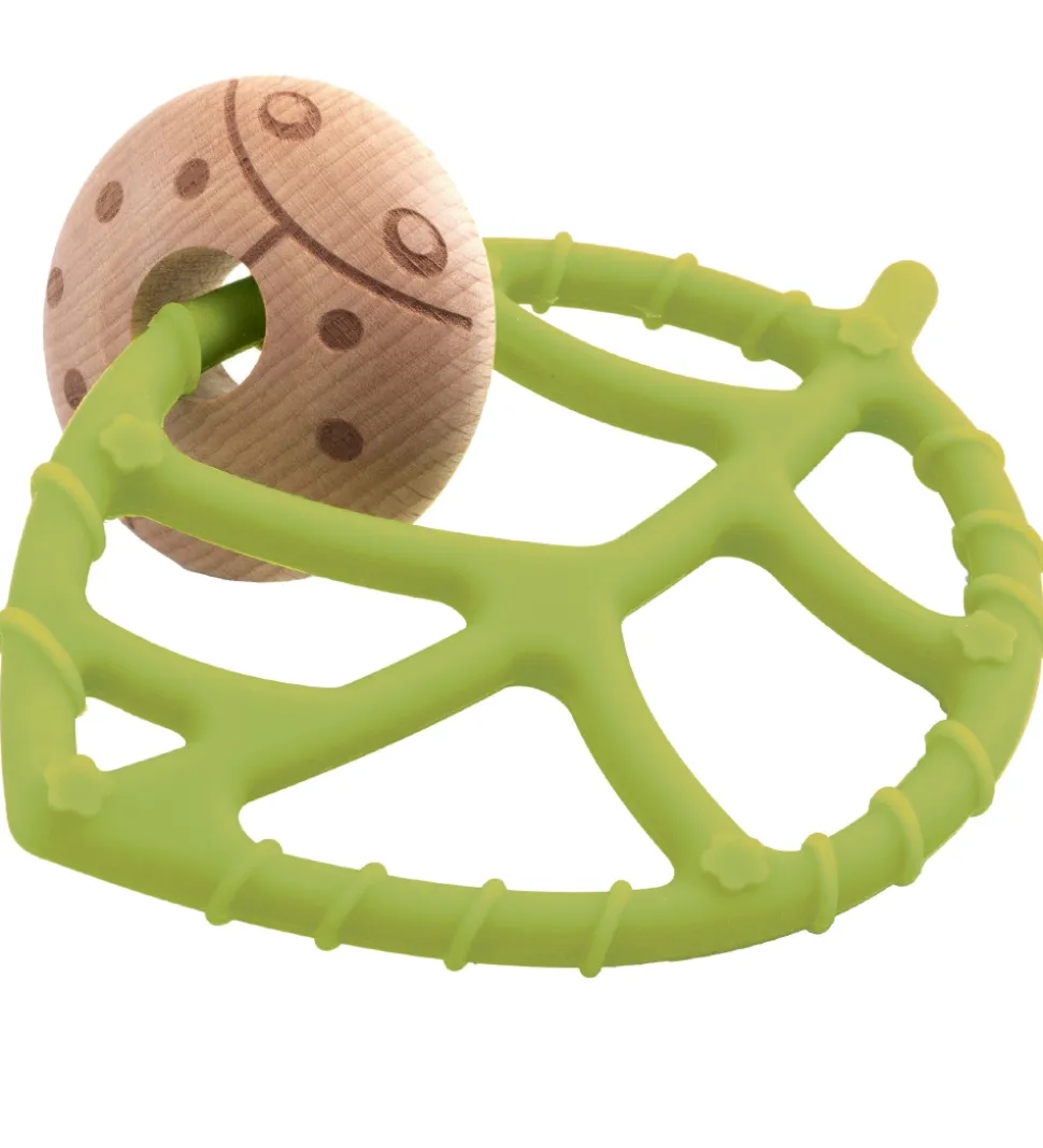 Djeco Bidering - BabyGreeni - Silikone - Grøn