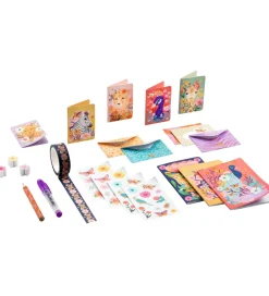 Djeco Brevpapir - 22 Dele - Lovely Mini Kendra