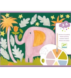 Djeco Farvesæt - Palette Painting - Wild Ones