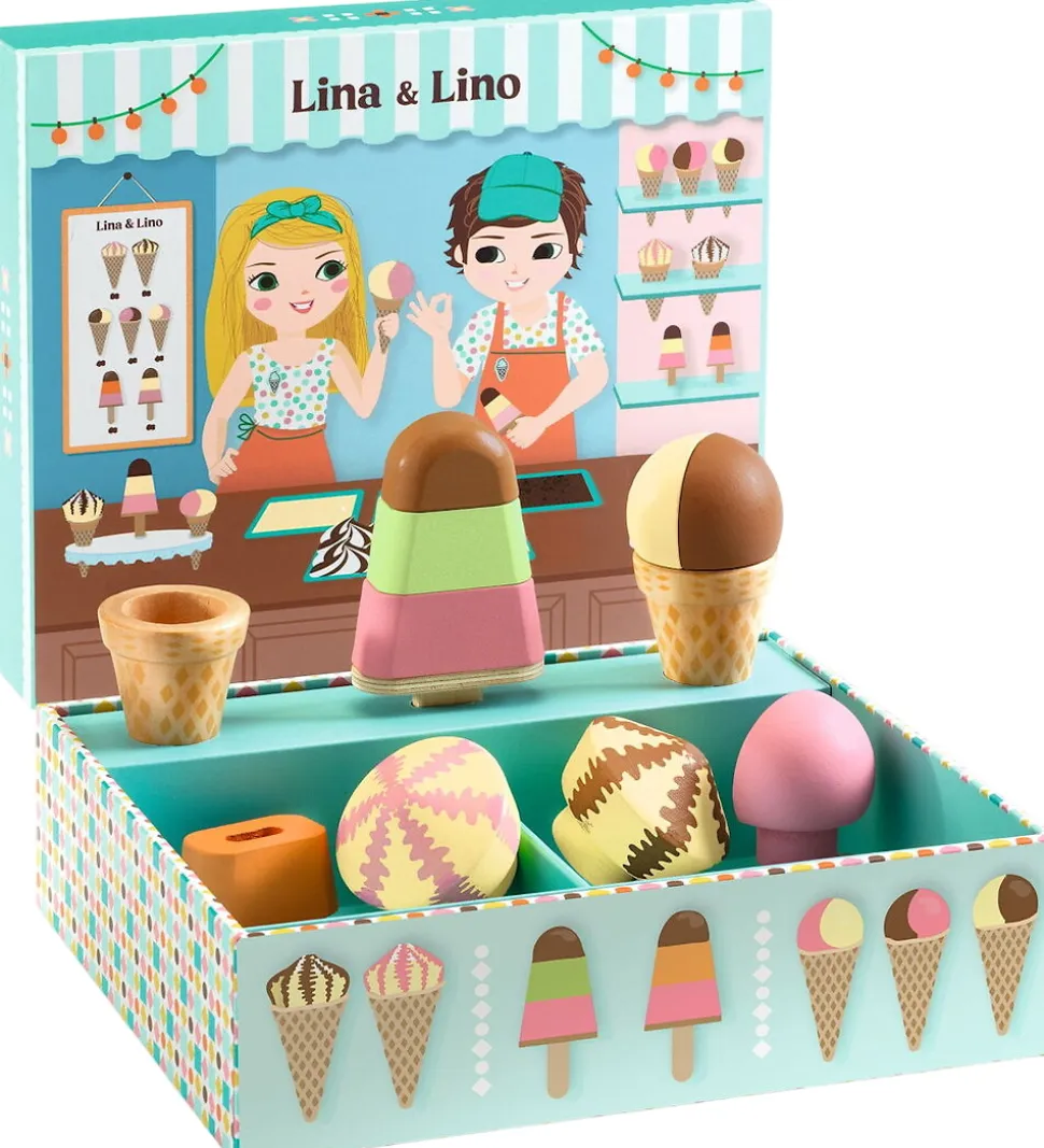 Djeco Isbod - Træ Lina & Lino