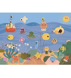 Djeco Klistermærker - Aftagelige - Summertime