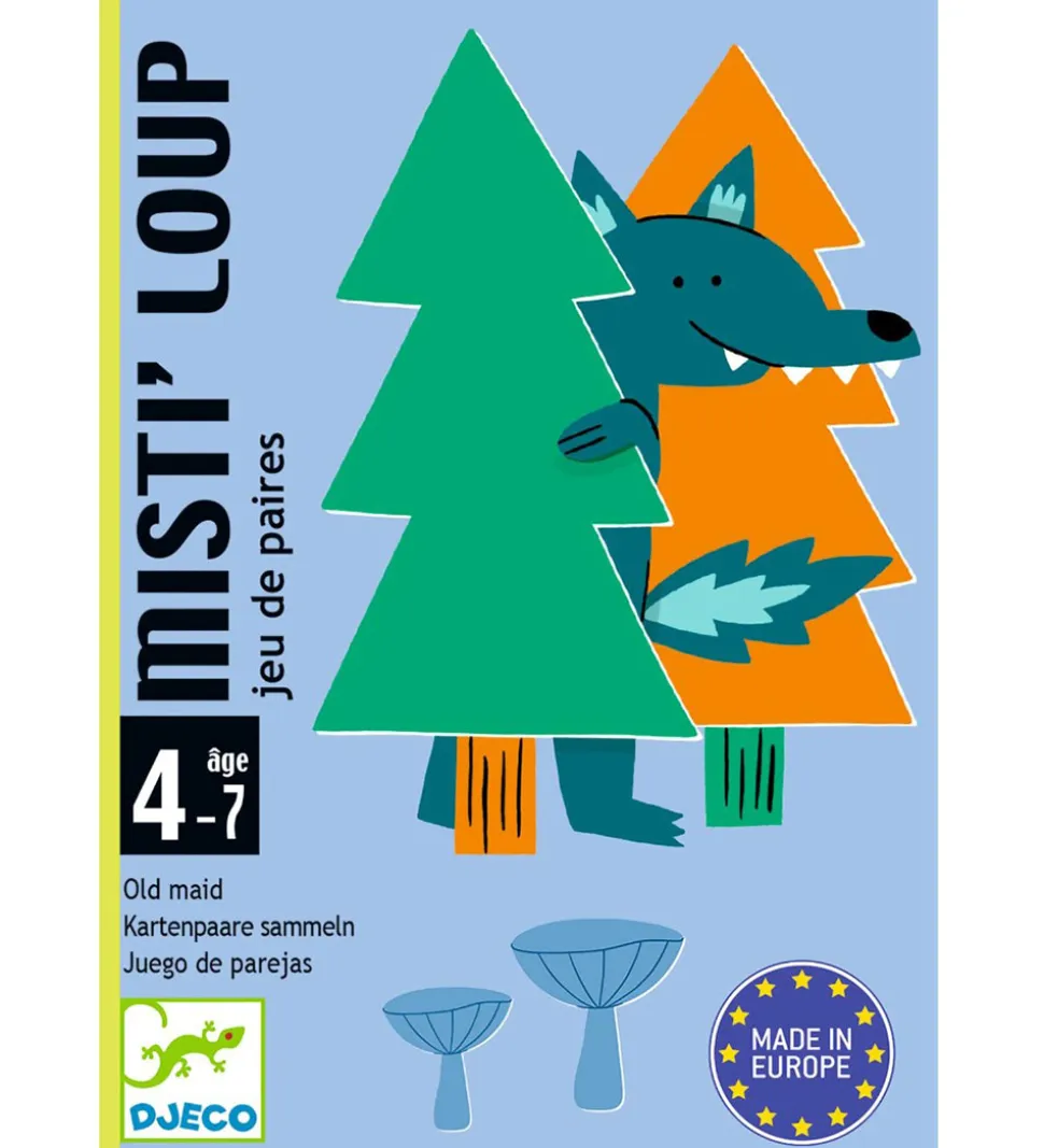 Djeco Kortspil - Misti'Loup