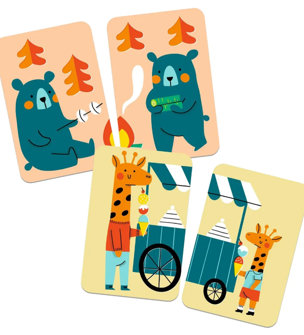 Djeco Kortspil - Misti'Loup