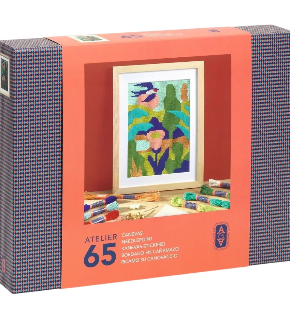 Djeco Kreasæt - Atelier 65 - Korssting