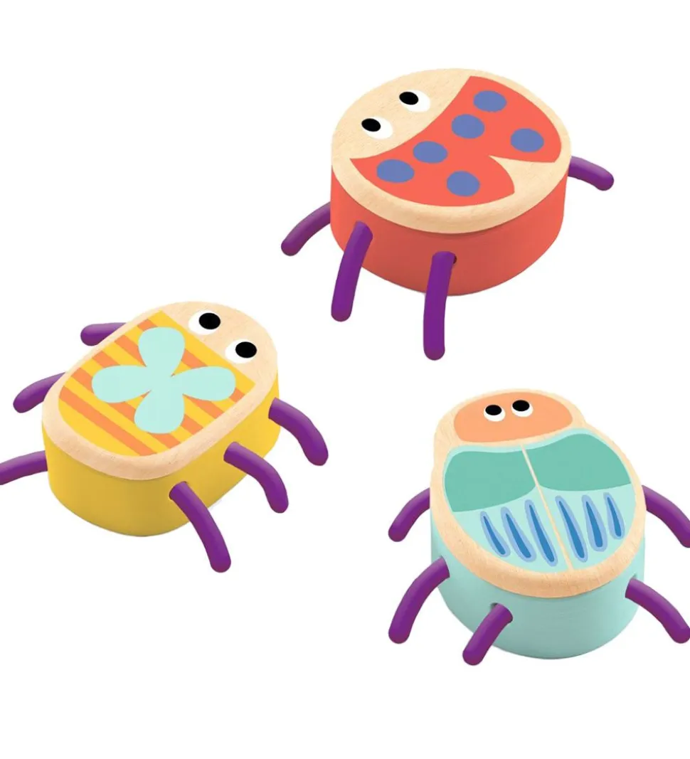 Djeco Kreasæt - Modellervoks Med Form - Insekter