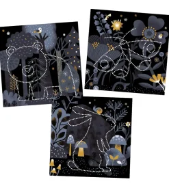 Djeco Kreasæt - Prikning - Dyr