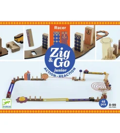 Djeco Kuglebane - Zig & Go Racer - 51 Dele