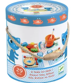 Djeco Legemad - 29 Dele - Spisetid, Katte!