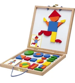 Djeco Magneter m. Kuffert - 42 stk. - Geoform