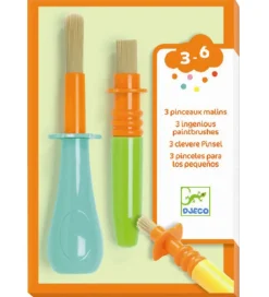 Djeco Malepensler - 3-pak - Plastik