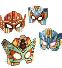 Djeco Maskesæt - DIY - Super Robots