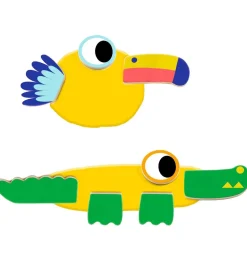 Djeco Modellervoks Med Form - Sjove Dyr