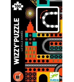 Djeco Puslespil - 100 Brikker - The Lively City