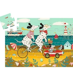 Djeco Puslespil - 24 Brikker - Ollie, The Dalmatian