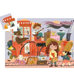 Djeco Puslespil - Mia's Journey - 36 Brikker