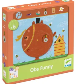 Djeco Spil - Find Og Drej - Obs Funny