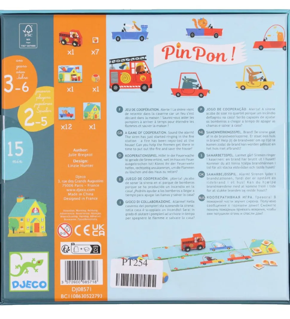 Djeco Spil - Pin Pon