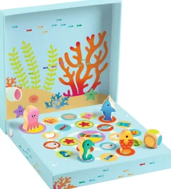 Djeco Spilsæt - Træ - 4 stk. - Havet