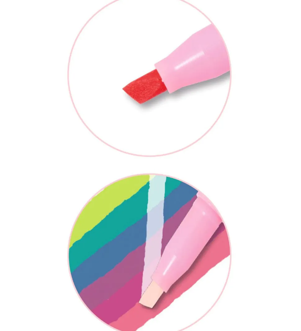 Djeco Trylletuscher - 6 stk. - Pastelfarver